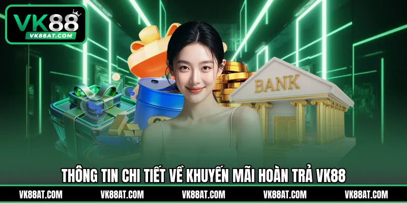 Thông tin chi tiết về khuyến mãi hoàn trả VK88